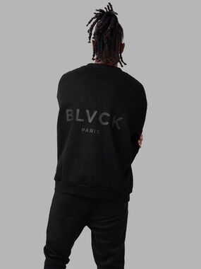 BLVCK Paris - Black Logo Sweatshirt